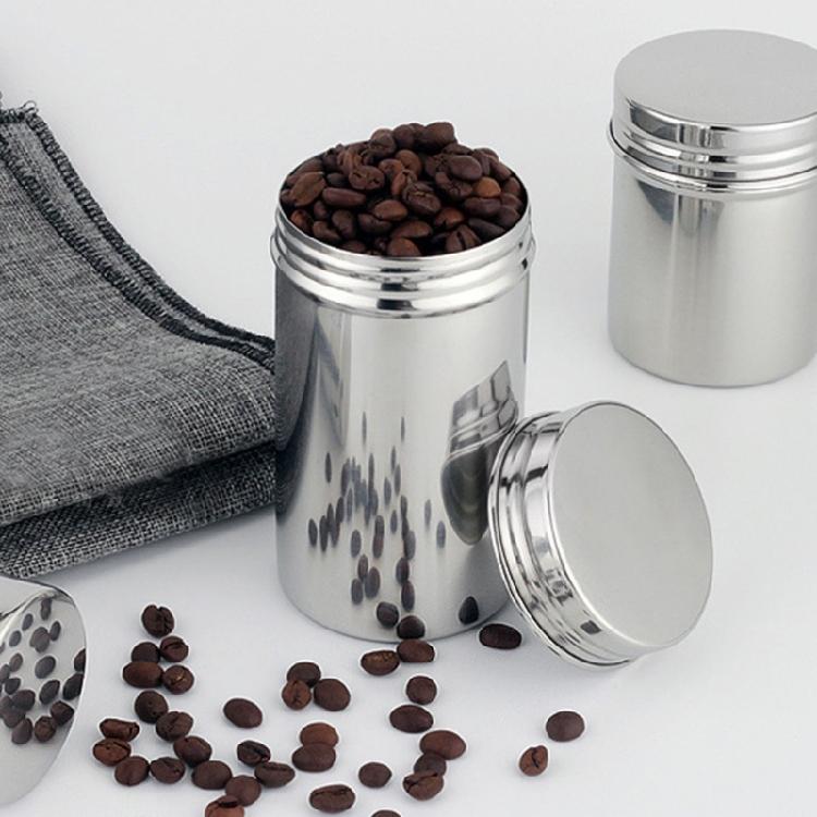 Travel Friendly Nonrust Steel Food Canister Airtight Seal Design For Coffee Teas Cereals Outdoor Campings