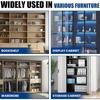 Discreet Shelf Support Pegs for Bookshelves Easy Installation Cabinet Supports for Strong Shelf Stability
