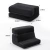 Portable 4 Angles Tablet Pillow Stand Adjustable with Pockets E-reader Reading Pillow Cushion Comfortable Reading Holder Travel