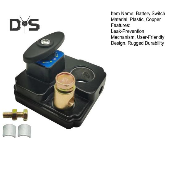 Battery Disconnect Isolator Switch for Car Truck Boat 12V 24V Universals Battery Switches Heavy Duty Power Cut Master Switch Disconnect Isolator for