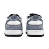 Nike Dunk One Eyed Hip Hop 1 Abrasion Resistant Low top Skateboard Shoes Unisex Gray White HF5441-100(Team773-1)