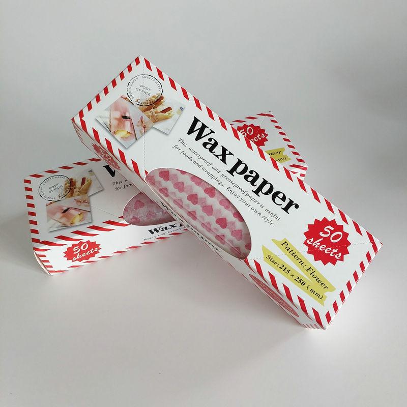 Oil-Proof Baking & Pastry Wax Paper - Printed Food Packaging Mat
