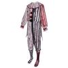 Dark Clown Cosplay Costume For Halloween Anime Role Play With Striped Pattern For Men