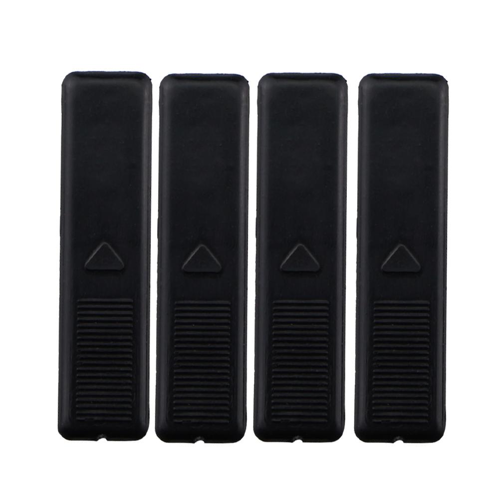 

4Pcs Car Roof Rail Moulding Covers for Mazda 3 6 2 CX-5 CX-7 CX-9 High-Quality Black Replacement Parts Accessories чёрный