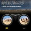 Nikon PROSTAFF P3 8x42 Binoculars | Waterproof, Fogproof, Rubber-Clad Full-Frame Binoculars with Wide Field of View and Long Eye Relief | Official Nik