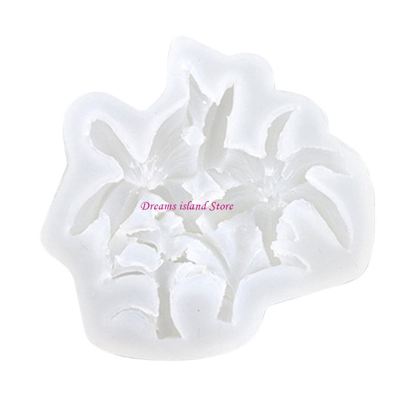 Silicone Material Candy Molds Flower Shaped Chocolate Moulds Handmade Candy Mold HX6C