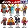 Marvel Avengers 4 Iron Man Thor War Machine Ant-Man Compatible Lego Minifigures Building Blocks Toys