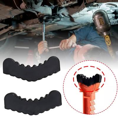 Car Slotted Lift Jack Stand Rubber Pad Floor Adapter Frame Rail Pinch Lifting Universal Repair Tools Safety Grip Pads 2-10PCS