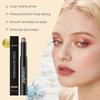 Zephoco Mocha Brown Shiny Eyeshadow Stick, Natural Color, Easy To Apply, Pearlescent, Daily Convenient Eyeshadow Stick