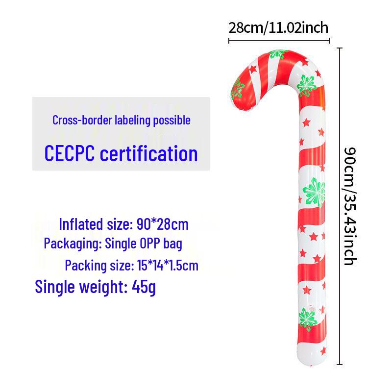 Inflatable Outdoor Christmas Ball Lantern for Courtyard Decoration