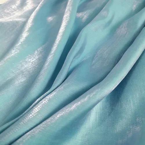 Sparkling Mermaid Lady Fabric for Hanfu Large Sleeve Shirt Dress Background Cloth Per Meter Apparel Diy Sewing Material
