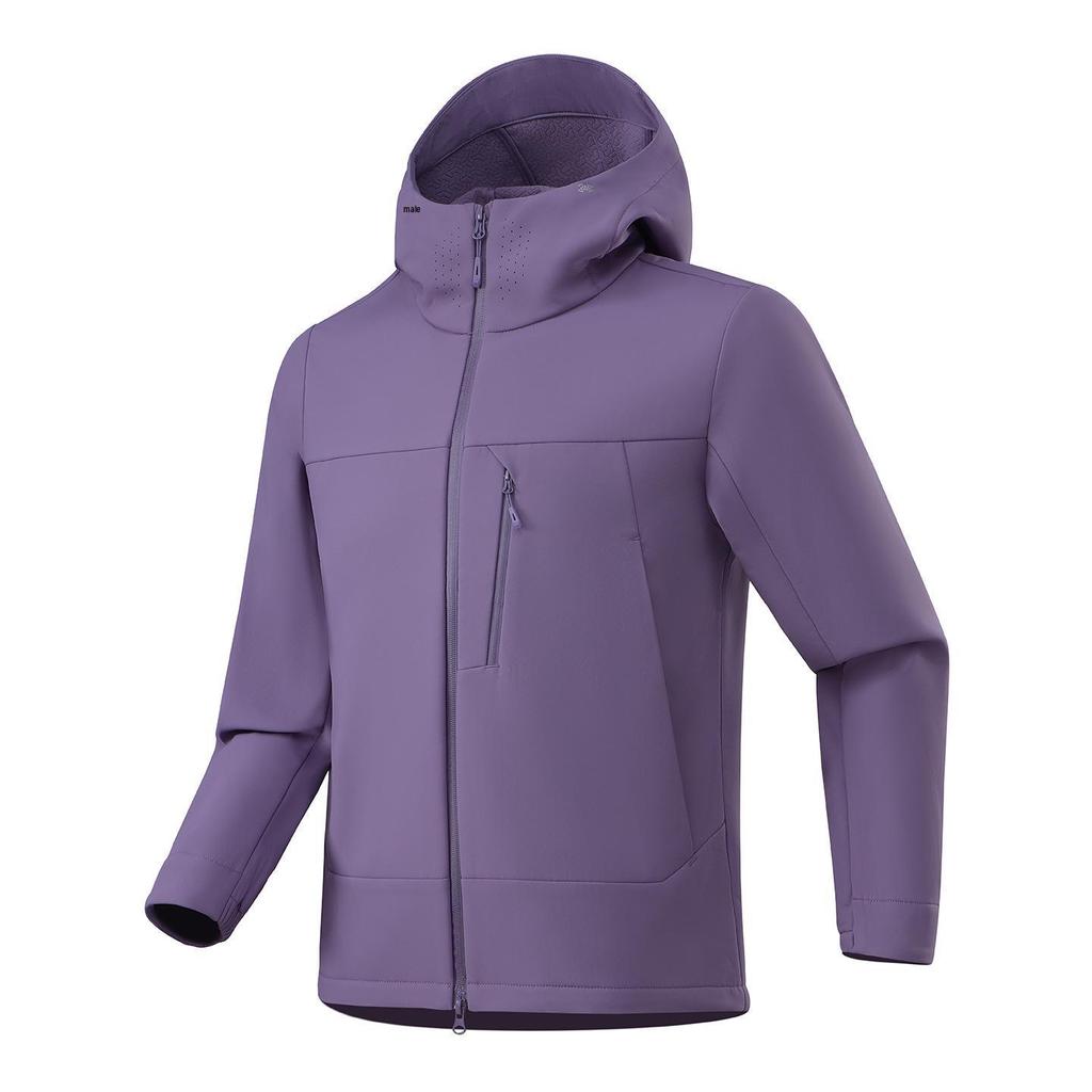 Women's & Men's Outdoor Windproof Softshell Jacket for Spring/Autumn - Hiking, Sports, and Mountaineering Outerwear.