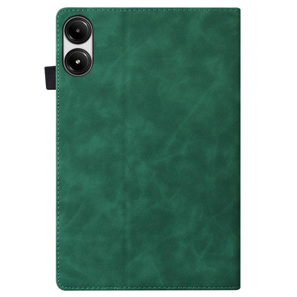 Case for Xiaomi Redmi Pad Pro / Xiaomi Poco Pad, Classic, with stylus holder, green