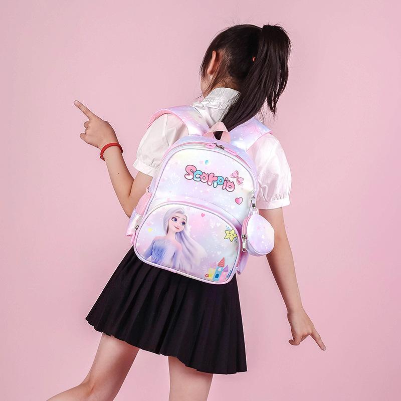 Kindergarten Primary School Students Schoolbag Cute Cartoon Cute Little Bunny Baby Backpack Printed Backpack