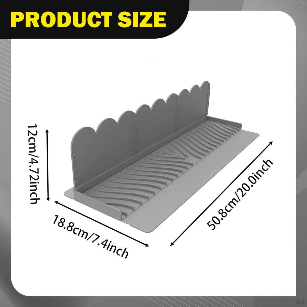 Kitchen Sink Guard Back Water Baffle for Household