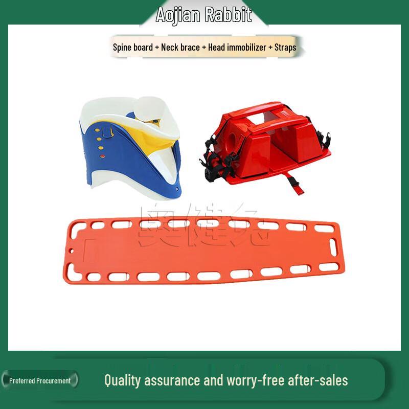 Aojian Water Rescue Spine Board & Immobilizer Kit