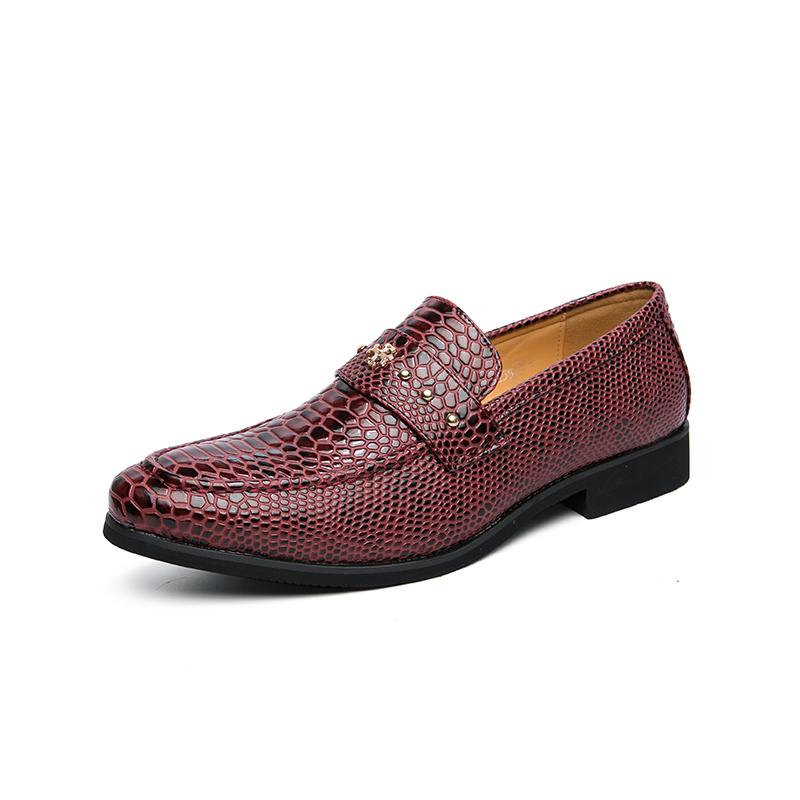Dropshipping Leather Shoes Men 2024 British Style Shoes Men Trend Business Shoes Men's Yuppie Dress Shoes Male New Loafers Men
