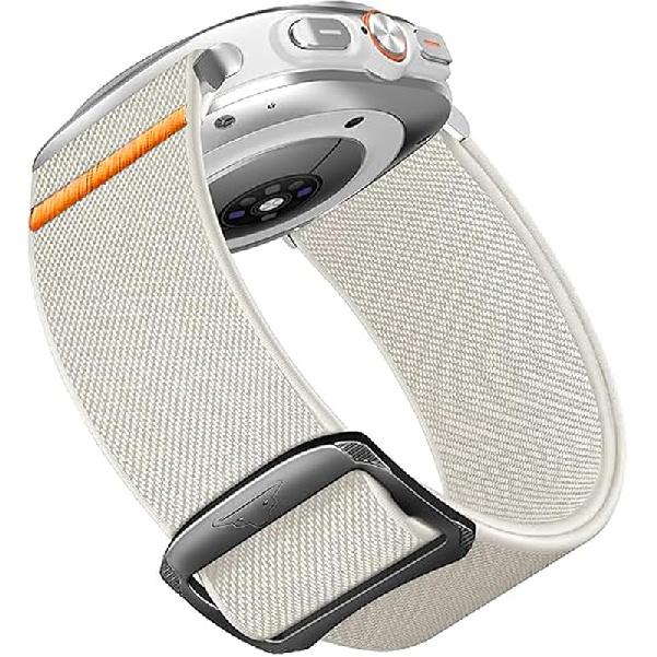 Compatible for Redmi Watch 5 Active Bands, 22mm Stretchy Solo Loop Adjustable Nylon Replacement Straps Compatible for Redmi Watch 5 Active, Lite, 22mm size band белый