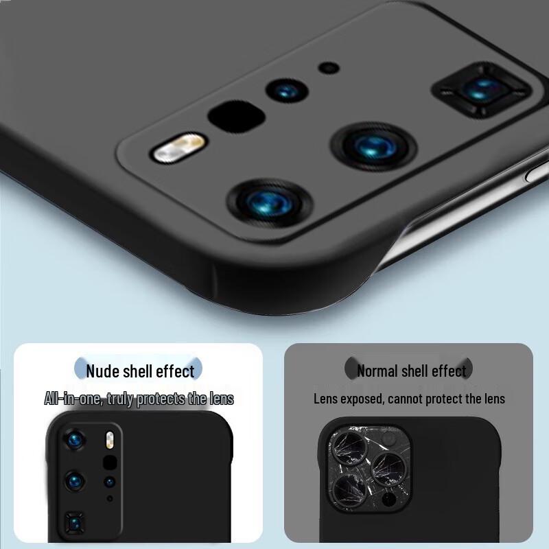 POZZO Minimalist Matte Slim Frameless Phone Case for Huawei