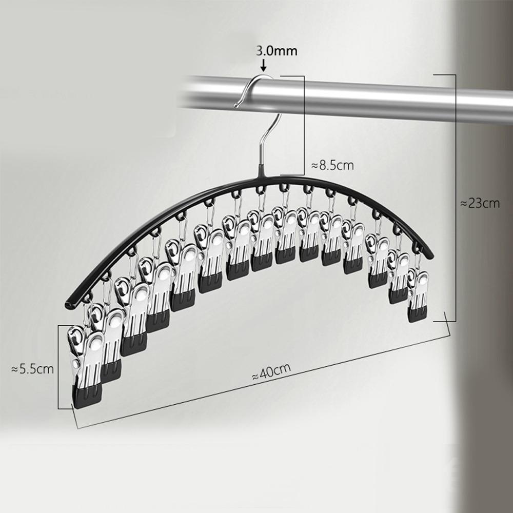 

Convenient Portable Hanger Space Saving Storage Metal Hangers Shorts Tank C