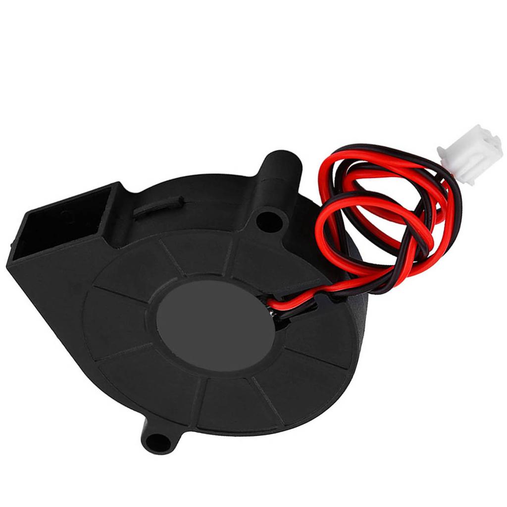50*15mm Blow Radial Cooling Fan Turbofan Cooler Kit Accessories for 3D Printer   12V