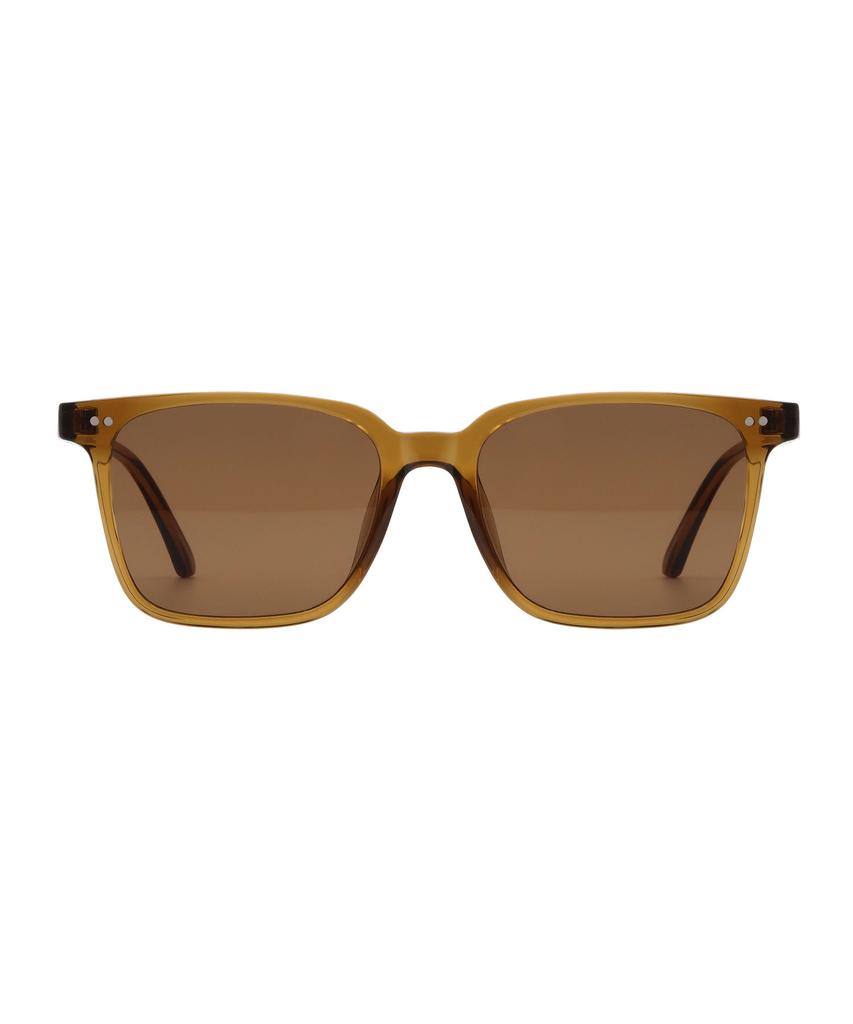 Oateu Lucy Brown Horn-Rimmed Sunglasses