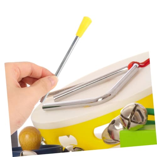 QUMIIRITY 8-Piece Triangular Iron Mallets for Percussion Instruments