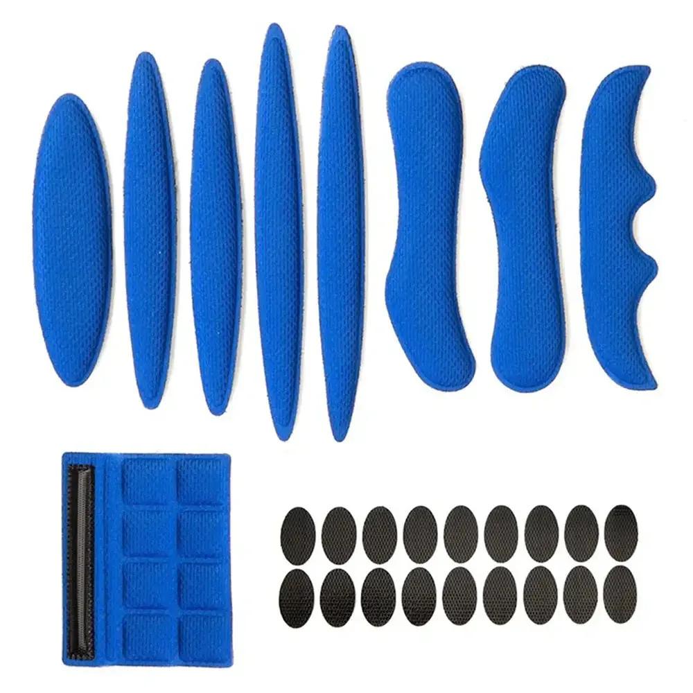 Bicycle Helmet Padding Foam Liner Kit Detachable One-Piece EVA Hot Cold Press Molding Comfortable Breathable Cycling Accessory