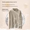 MaoRen Men's Thermal Half-High Collar Long Sleeve Base Layer T-Shirt