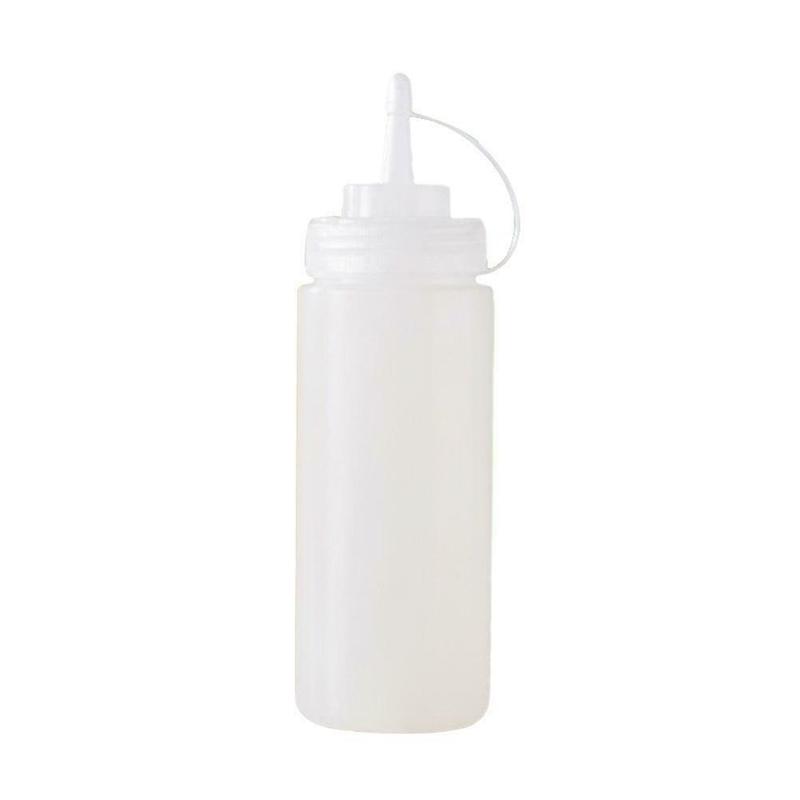 240ml Condiment Squeeze Bottles Enduring Plastic Squeeze Squirt Bottle For Ketchup BBQ Sauces Syrup Condiments Dressings Bottle