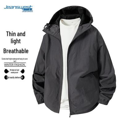 Jeanswest Men's Hooded Casual Jacket