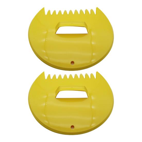 Leaf Scoops Hand Rakes Leaf Scooper Claws with Adjustable Handles Garden Cleanup Tool Leaf Grabbers for Picking Up Leaves Grass Clippings