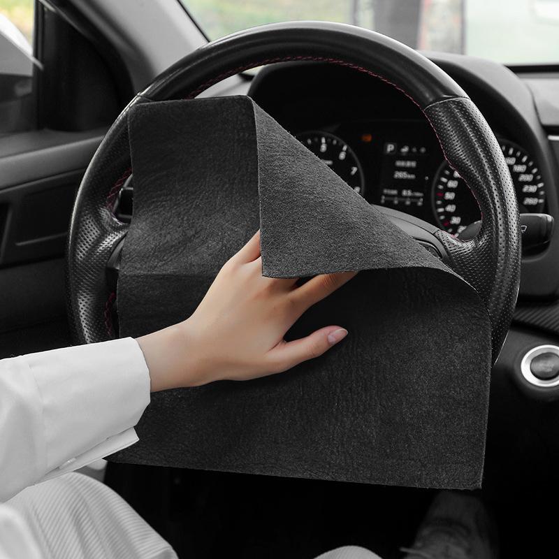4PCS Thickened Magic Cleaning Cloth No Watermark Glass Wiping Cloth Reusable Window Glass Cleaning Cloth Rag Kitchen Towel