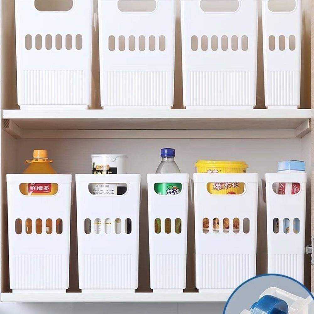 Handzugrolle Aufbewahrungsbox für Lebensmittel Platzsparend Heimaufbewahrungskorb Neue Küchenaufbewahrungsbox Lebensmittelaufbewahrung