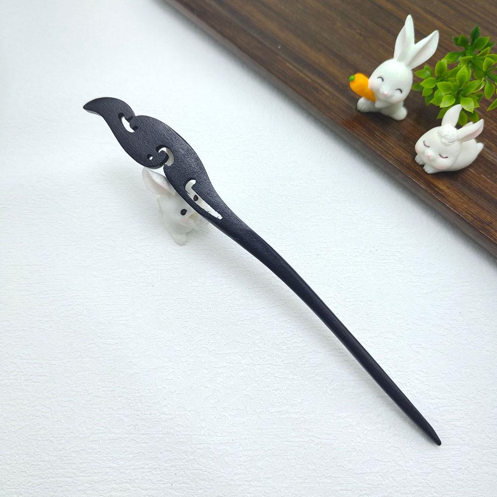 

Vintage Simple Hair Accessories Chinese Style Wooden Hair Clips Antiquity Handmade Traditional Hair Fork Retro Hair Sticks