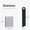 Waterproof Luminous Magnesium Flint Fire Starter for Outdoor Survival.