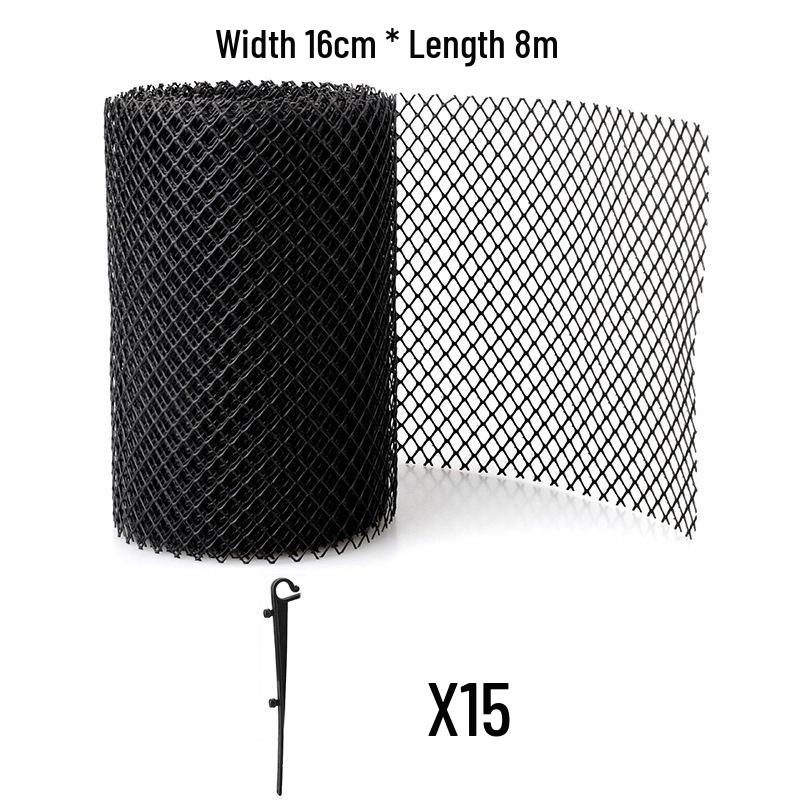 Thickened Anti-Leaf Sink Filter & Protective Plastic Net with Nails