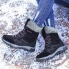 Northern winter velvet warm platform snow boots cotton shoes Amazon high-top women's shoe size
