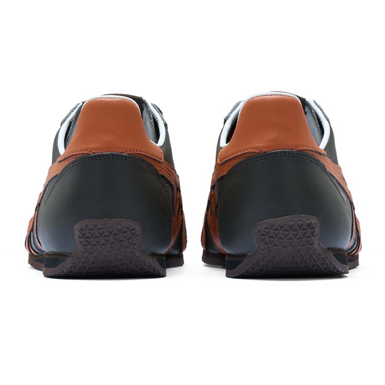 ONITSUKA TIGER Runspark Abrasion Resistant Low Top Casual Shoes Unisex Black Brown Sneakers 1183C442-200