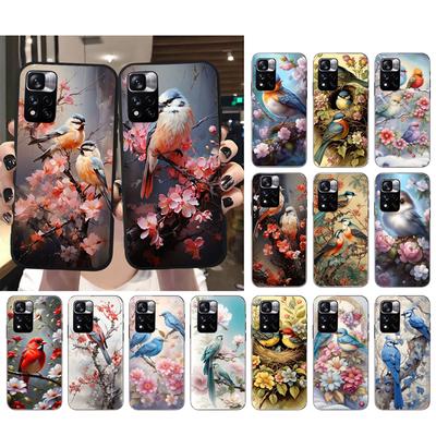 Pouzdro na telefon Birds pro Xiaomi Redmi Note 13 12 Pro 11S 11 10 Pro 10S 12S Redmi 10 13C 9C