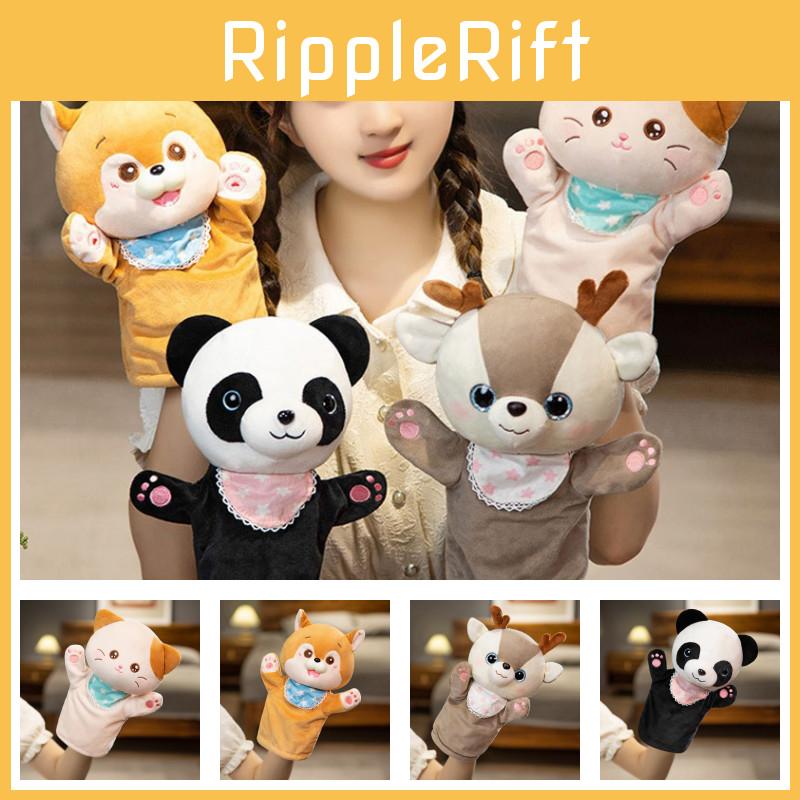 Cute Animal Finger Puppets For Kindergarten Performances Interactive Plush Toys For Parent-child Bonding