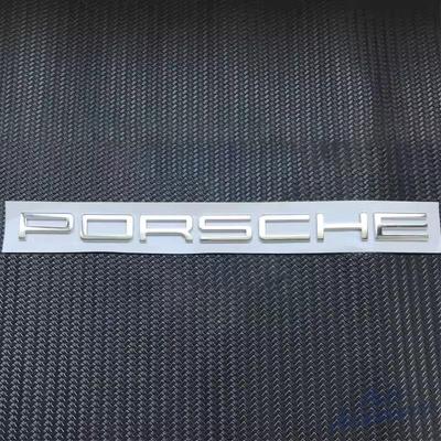3D Car Emblem Rear Trunk Letter Decorative Sticker Accessory for Panamera Cayman Cayenne Boxster Macan GTS Taycan Turbo