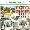 Floral Water Tubes 6 Inch(150 Pcs) With Rubber Caps- Perfect For Flower Arrangement Projects