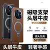 Applicable to Huawei matex6 mobile phone case, smart window X5 bracket, magnetic suction x3 all-inclusive anti-drop Napa pattern leather case