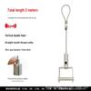 Stainless Steel Safety Cable for Hanging and Securing Signs or Lighting
