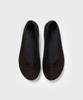 STOE Maren Suede Flats, Brown (Cowhide Upper, Lambskin Insole)