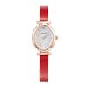 Retro Simple Versatile White Horse Eye Dial Vintage Stylish Personality Women Antique Quartz Watch Ladies