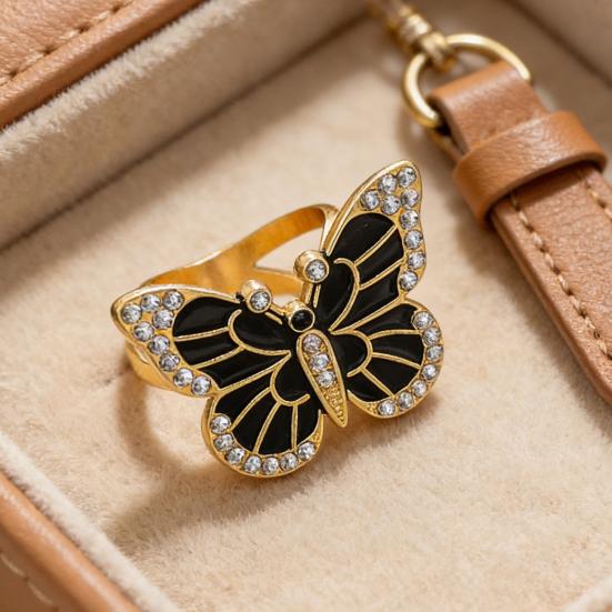 Rhinestone Butterfly Scarf Ring Elegant Scarf Clip Ring X-shape Scarf Holder Ring for Women Silk Scarves Neckerchief Shawls Fashion Accessories
