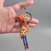 Keychain Pendant, Woody Buzz Lightyear Car Air Freshener, Aromatherapy Vent Clip Car Accessory for Toy Fan Gift