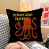 Popular Rock Band Red Hot Chili Peppers Cushion Cover Pillow Cover Decor Pillowcase Printed Cushion Case for Couch